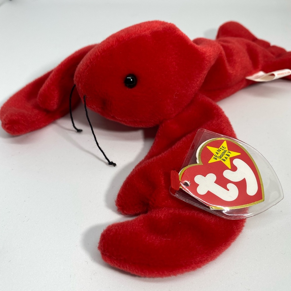 “Pinchers” The Lobster. Ty “Beanie Babies” Vintage Collectables Mint Condition.